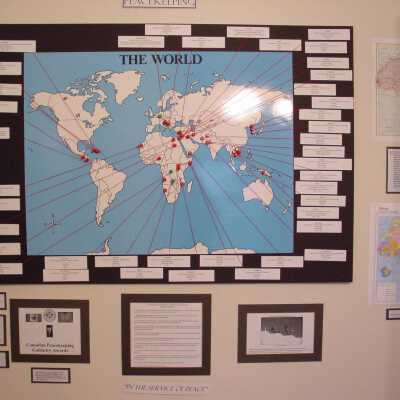 Photograph, NORMHC, Remembrance Day Exhibit.