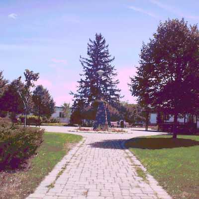 Photograph, Capreol Cenotaph Park, 2001.