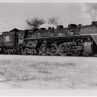 Photograph, CNR Steam Engine 6200