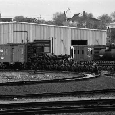 Photograph, CPR Yard, Sudbury, Ontario.