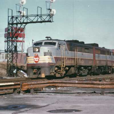 Photograph, Canadian Pacific Engine 4087