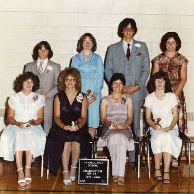 Photograph, Capreol Highschool Grade 13 Graduation Picture, 1979-1980.
