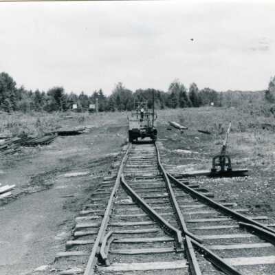 Photograph, Rail System, Nobel, Ontario, Explosives Plant.