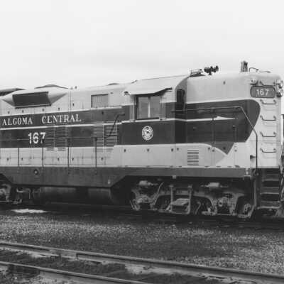 Photograph, Algoma Central Locomotive 167.
