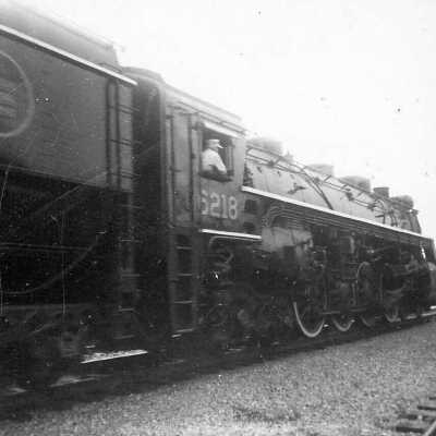 Photograph, CNR Locomotive 6218.