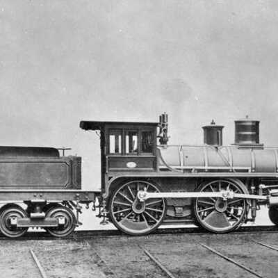 Photograph, Grand Trunk engine 1400.