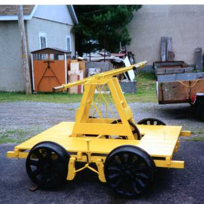 Construction Photos of the NORMHC Handcar, Taken by Doug Frozel