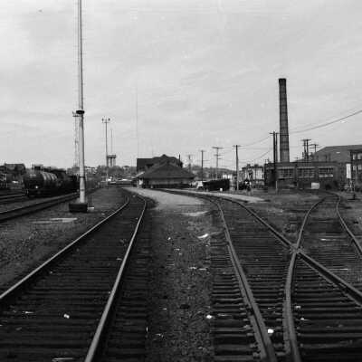 Photograph, CPR Yard, Sudbury, Ontario.
