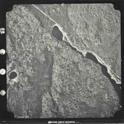 Photograph, Aerial Shots, Canadian National Railway, Unknown Location.