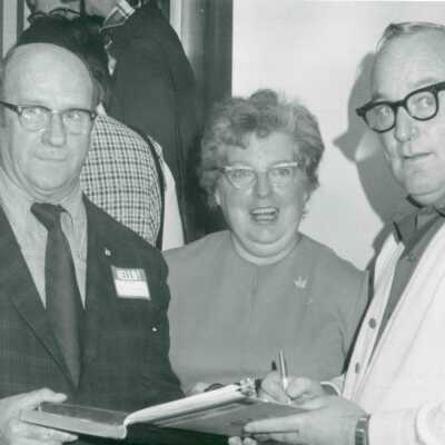 Photograph, Capreol Highschool Graduation Guestbook Signing.