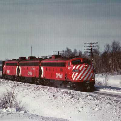 Photograph, Canadian Pacific Engine 1407
