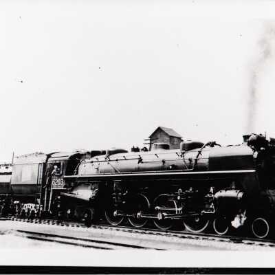 Photograph, CNR Steam Engine 6203