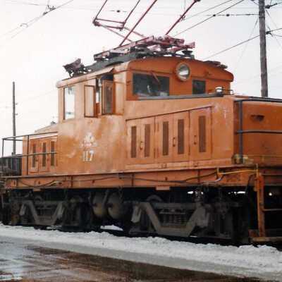 Photograph - INCO electric locomotive no. 117