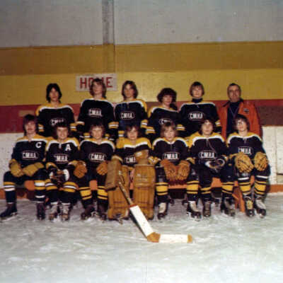 Photograph, CMHA Hockey Team, Unknown Year.