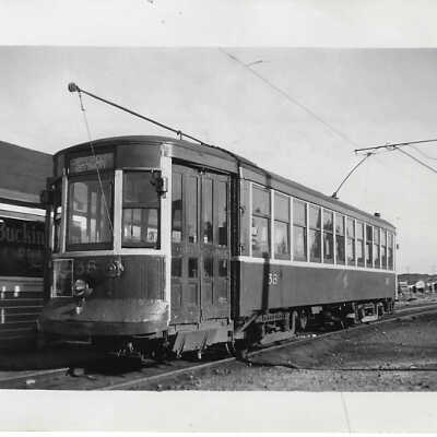 Photograph of a Sudbury Copper Cliff Suburban Electric Railway Streetcar