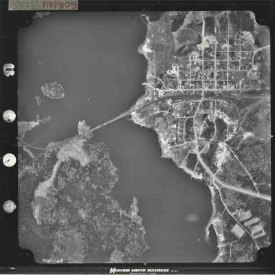 Photograph, Aerial Shots, Canadian National Railway, Unknown Location.