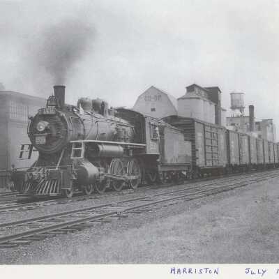 Photograph, CNR Station, Harriston, Ontario, Canada.