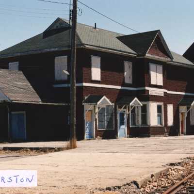 Photograph, CNR Station, Palmerston, Ontario, Canada.