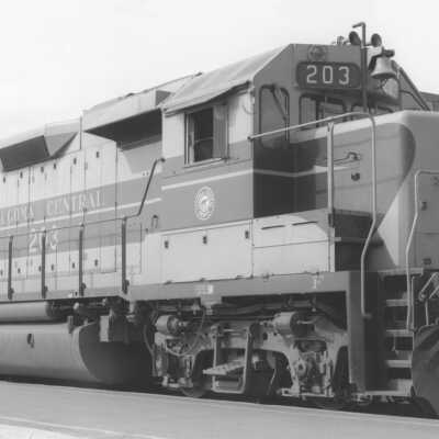 Photograph, Algoma Central Locomotive 203.