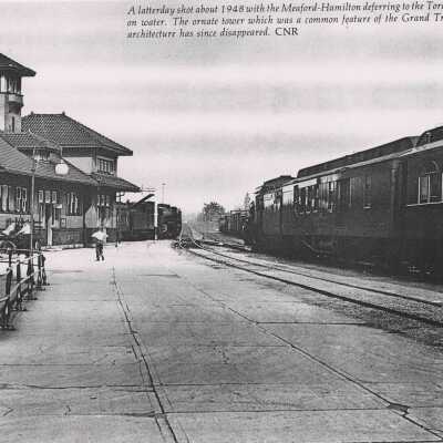 Photograph, CNR Allandale Station, Barrie, Ontario.