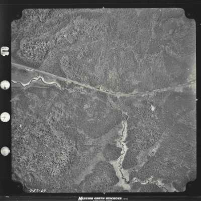 Photograph, Aerial Shots, Canadian National Railway, Unknown Location.