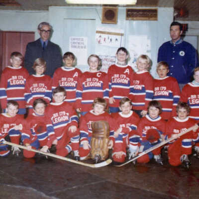 Photograph, 1971-1972 Branch 179 Legion Hockey Team.
