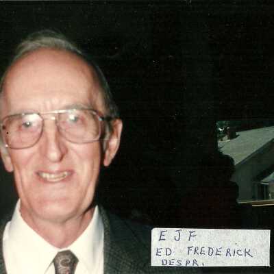 Photograph, EJF, Ed Frederick, Dispatcher.