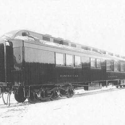 Photograph, CPR Dining Car Lochinich.