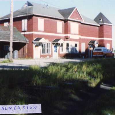 Photograph, CNR Station, Palmerston, Ontario, Canada.