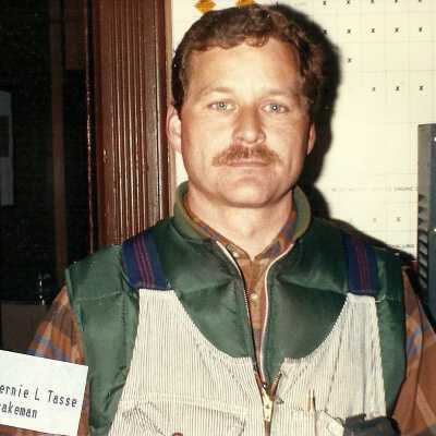 Photograph, Bernie L. Tasse, Brakeman.