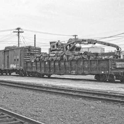 Photograph, CPR Auxiliary Crane.