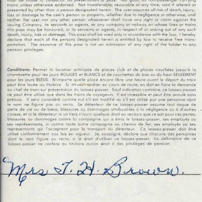 Back of Pass