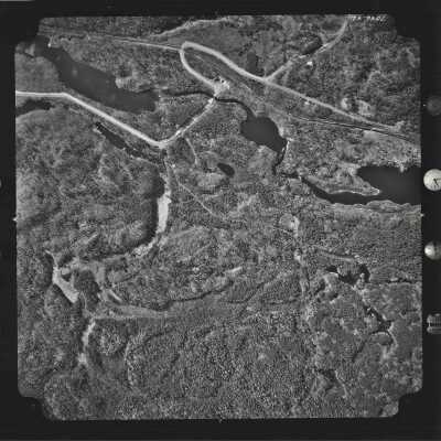 Photograph, Aerial Shots, Canadian National Railway, Unknown Location.