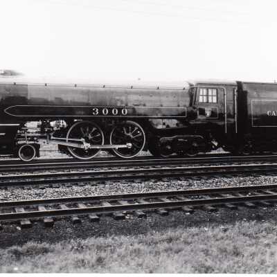 Photograph, CPR Locomotive 3000.