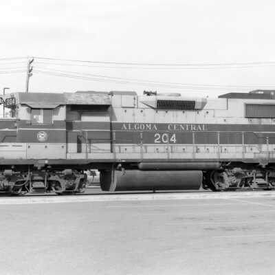 Photograph, Algoma Central Locomotive 204.