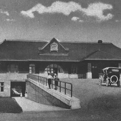Photograph, CNR Station at North Bay, Ontario