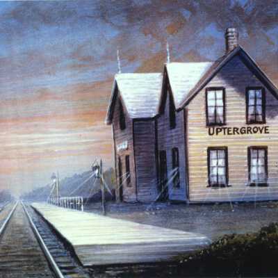 Photograph, CNR Station at Uptergrove, Ontario.