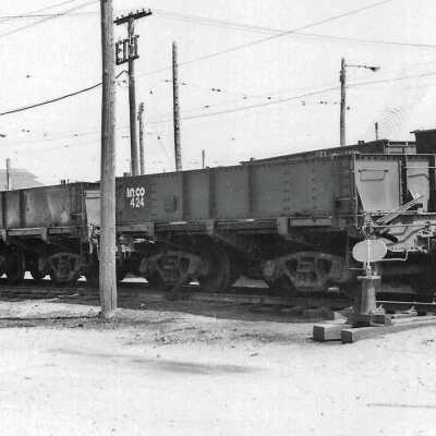 Photograph - INCO railroad cars in the yard