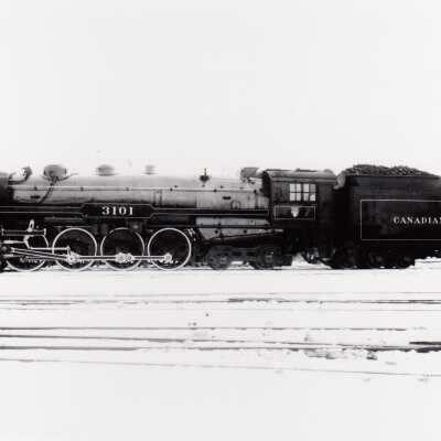 Photograph, CPR Locomotive 3101.
