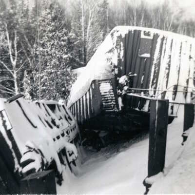 Photograph, Train Derailment.