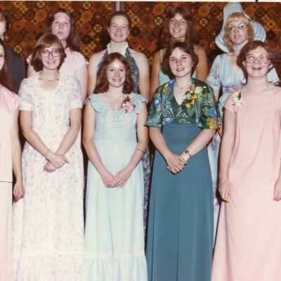 Photograph, Capreol Highschool Graduation Photo.