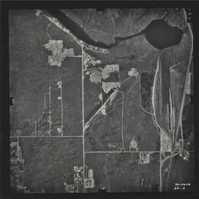 Photograph, Aerial Shots, Canadian National Railway, Unknown Location.