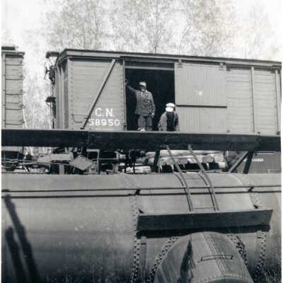 Photograph, Train Derailment.