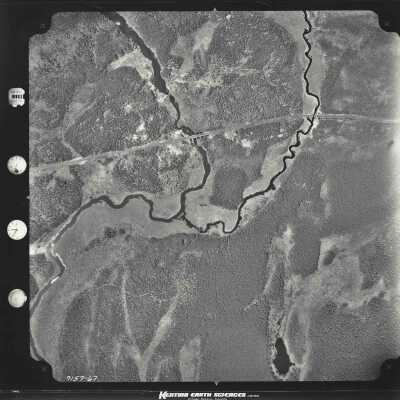 Photograph, Aerial Shots, Canadian National Railway, Unknown Location.