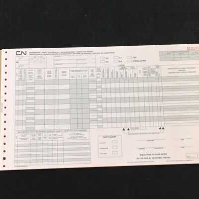Blank Documents, CNR Engineering Labour Distribution Work Equipment Operators Report