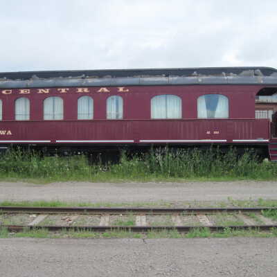 Photograph, Algoma Central Railway Passenger Car, "Agawa".