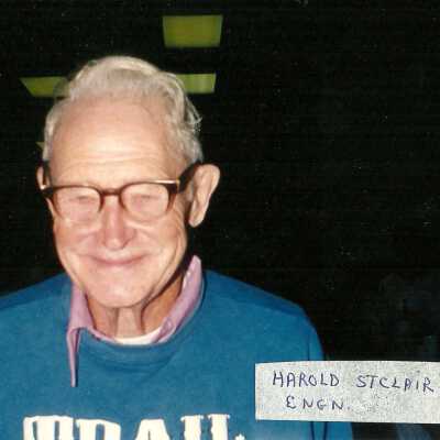Photograph, Harold St. Clair, Engineer.