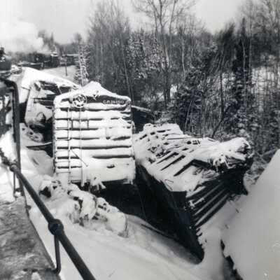 Photograph, Train Derailment.