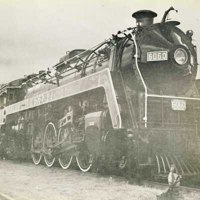 Photograph, CNR Locomotive 6060.