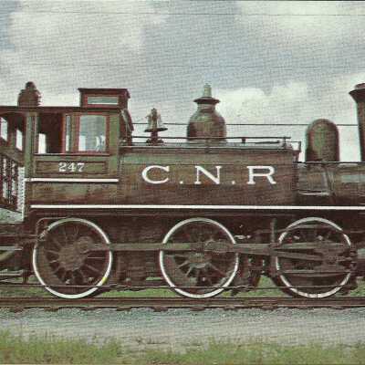 Photograph, CNR Locomotive 247.